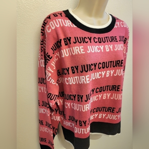 NWT Juicy by Juice Couture Crew Neck Ladies Sweater - Picture 1 of 3